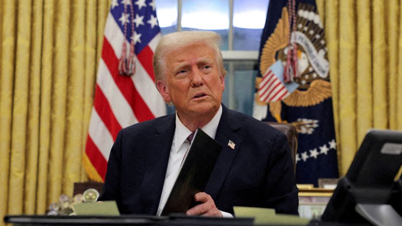 Analysis: Trump sets about his retribution agenda with relish | CNN Politics