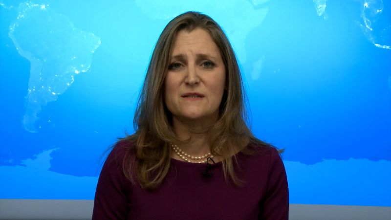 Canadian PM candidate slams Trump tariffs as ‘act of economic warfare’ | CNN Politics