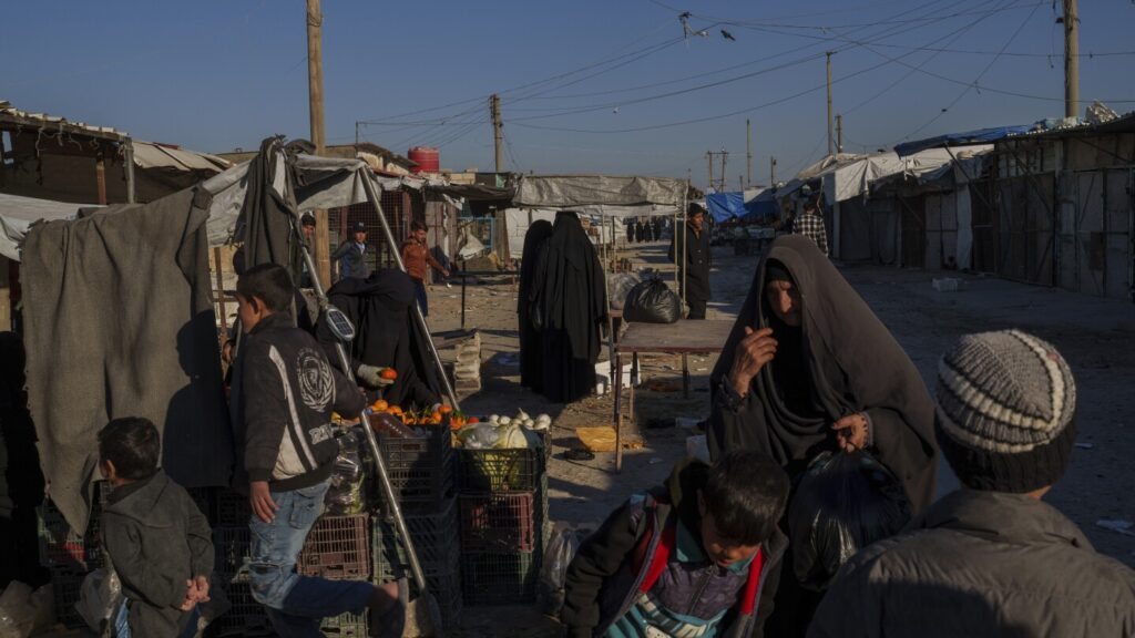 Trump’s aid freeze shocks a Syria camp holding families linked to the Islamic State group