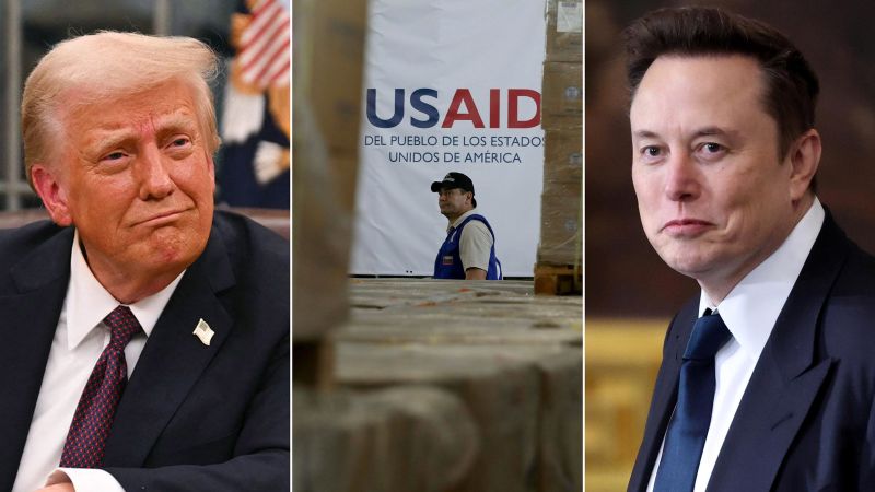 Trump and Musk slam USAID, agreeing that the department should be shut down | CNN Politics