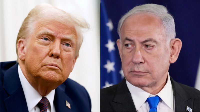 Trump-Netanyahu meeting is a consequential moment for both leaders – and the Middle East | CNN Politics