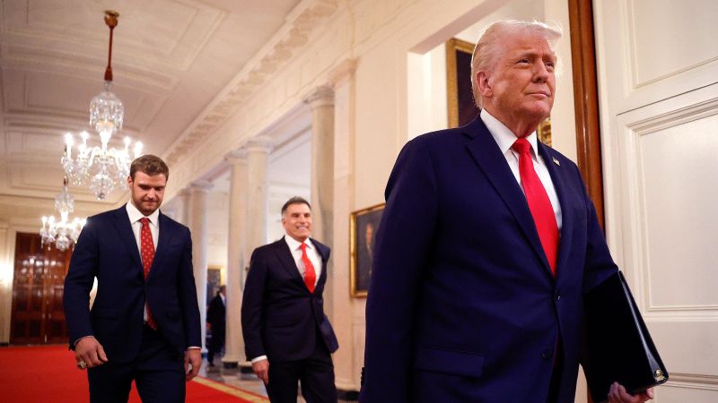 Trump expected to attend Super Bowl, White House official says | CNN Politics