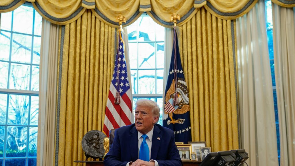 Palestinians living in Gaza should want to relocate, Trump says