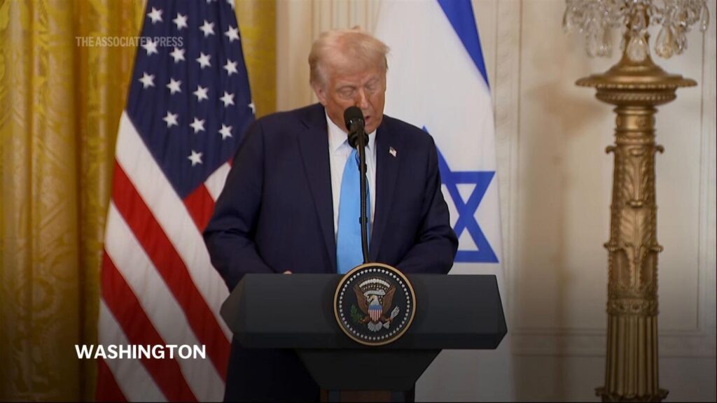 Trump wants US to take ownership of Gaza Strip | AP News