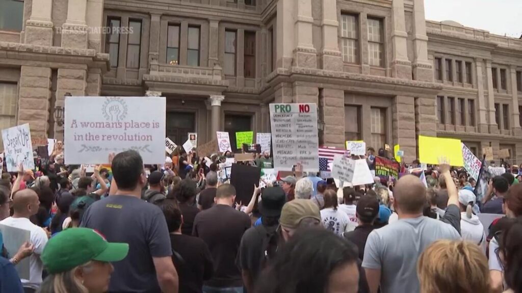 Texas capitol protest one of many aimed at Trump policies | AP News