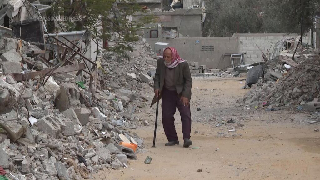Nakba survivor rejects Trump’s call to expel him from Gaza | AP News