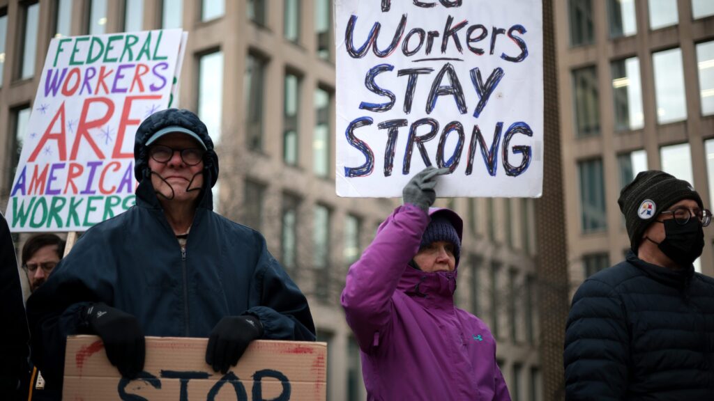 ‘I’m in limbo’: Fear and uncertainty in federal workforce as Trump deadline arrives
