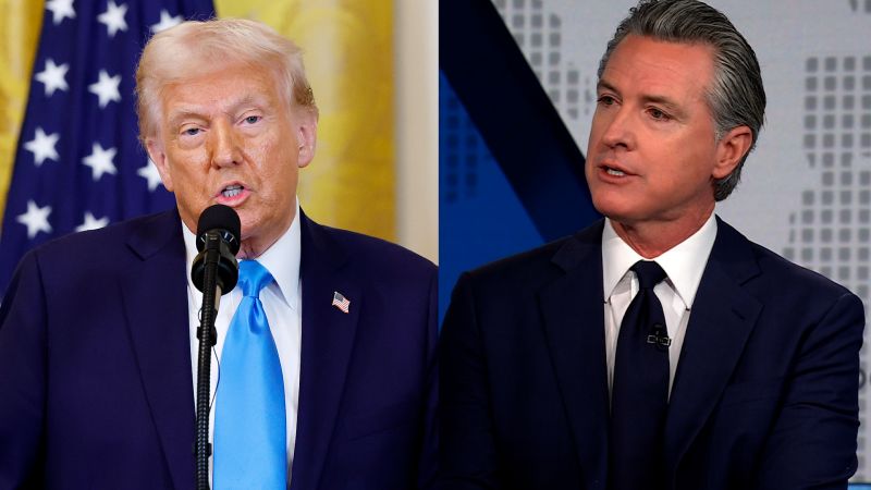 ‘One of the more interesting relationships in politics’: Gov. Newsom talks about dynamic with Trump | CNN Politics