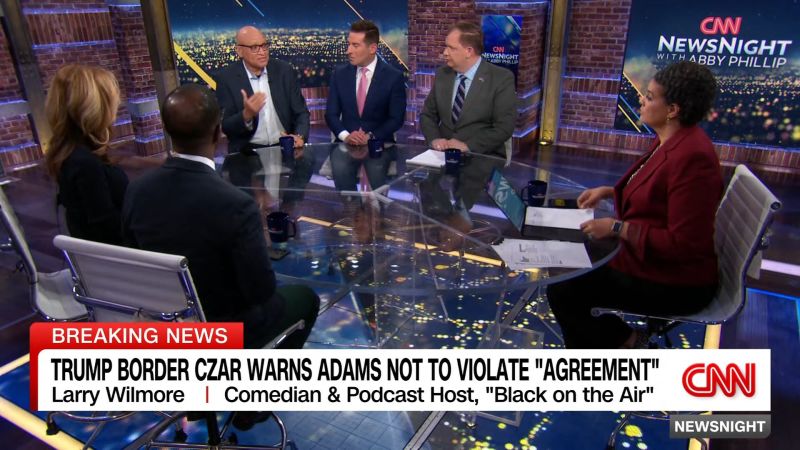 Larry Wilmore: Trump Admin had Eric Adams do ‘hostage video’ on TV | CNN Politics