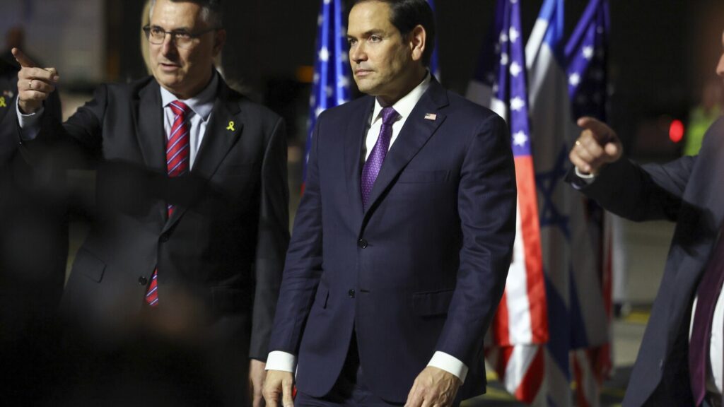 Rubio kicks off Mideast trip in Israel as Arab leaders reel from Trump’s Gaza proposal
