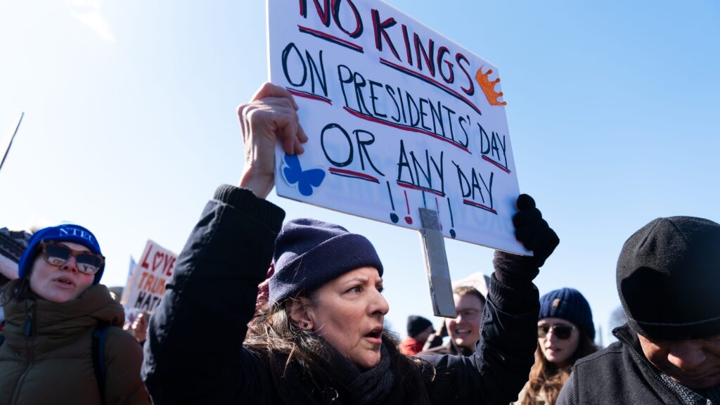 President’s Day protests rally against Trump administration policies