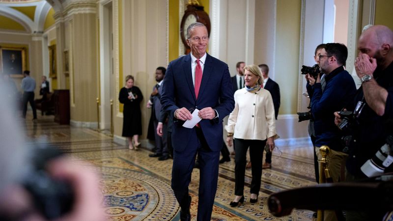 Thune’s power move to advance Trump’s agenda | CNN Politics