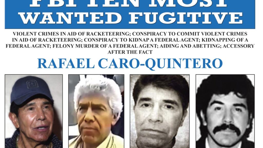 Mexico sends drug lord Caro Quintero and 28 others to the US as officials meet with Trump team