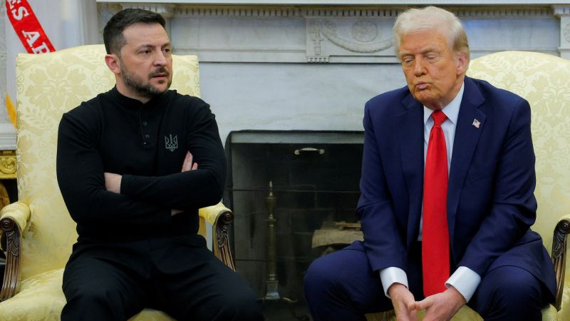 Analysis: Zelensky invades Trump’s ‘disinformation space’ | CNN Politics