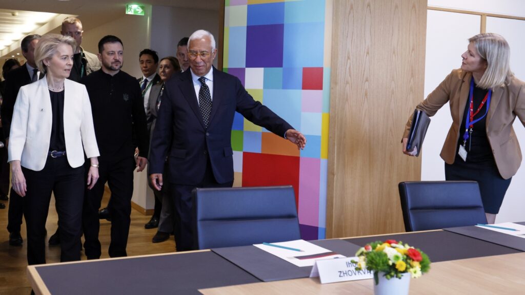 European Union leaders hold emergency summit on Ukraine support