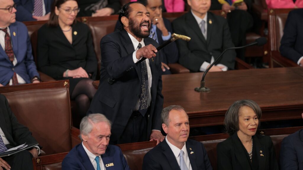 House votes to censure Texas Democrat Al Green for protest during Trump address