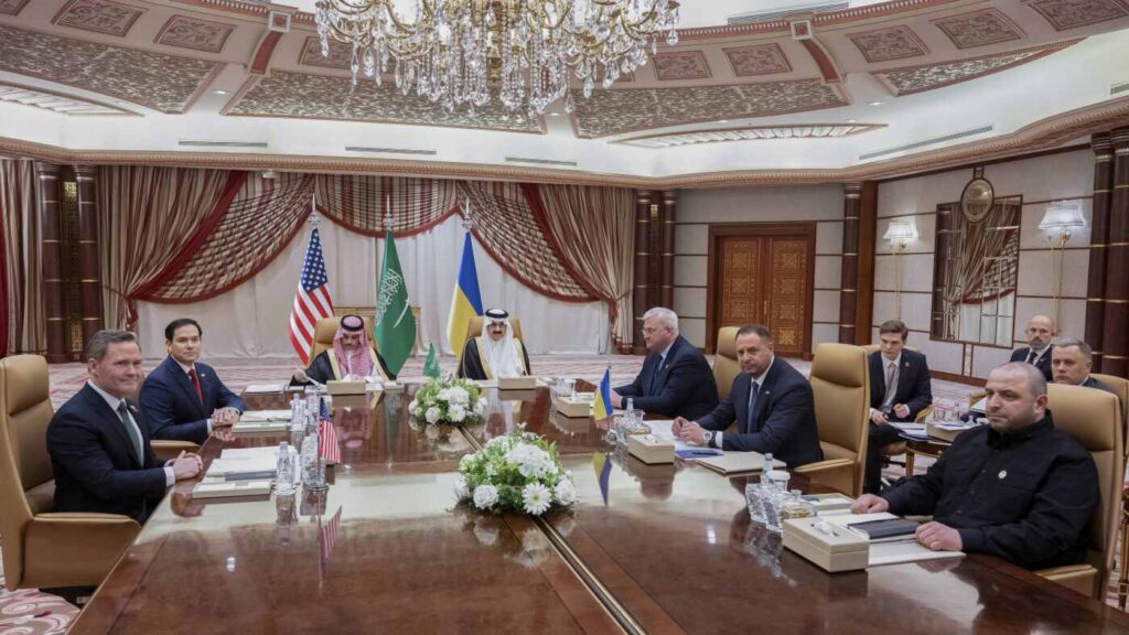 Ukraine wants ‘constructive, friendly’ talks with the U.S. as they meet in Saudi Arabia