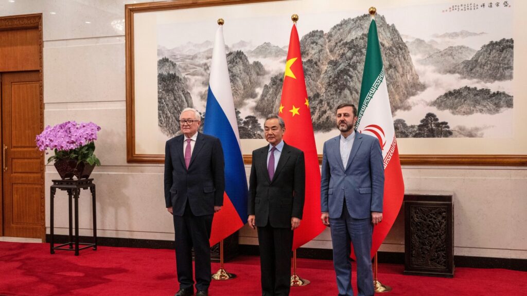 Iranian officials talk nuclear program with Chinese and Russian counterparts