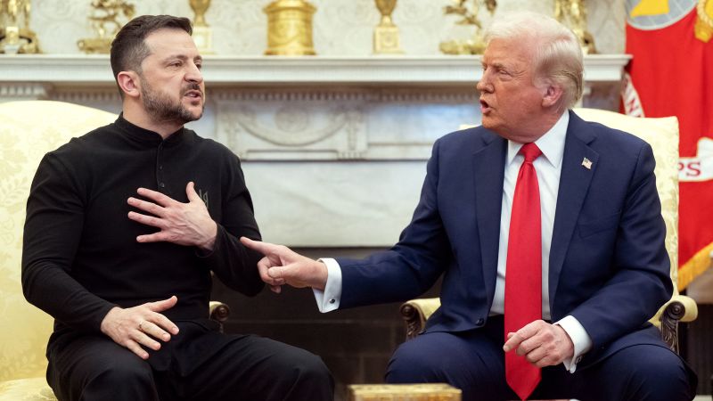 Trump continues to seethe at Zelensky as national security team gathers to discuss what’s next on Ukraine | CNN Politics