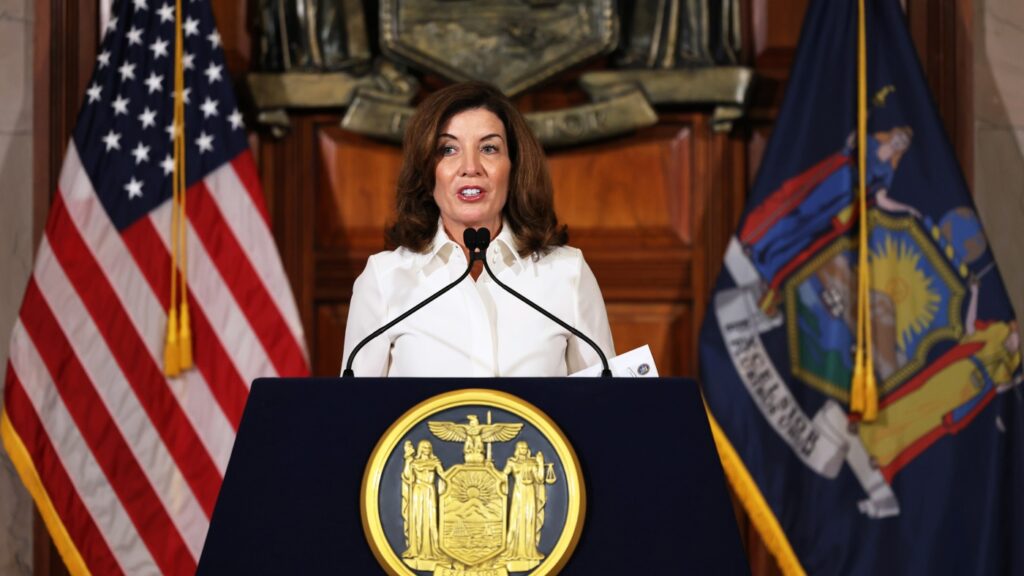 New York Gov. Kathy Hochul is ready to ‘fight back hard’ against Trump’s demands