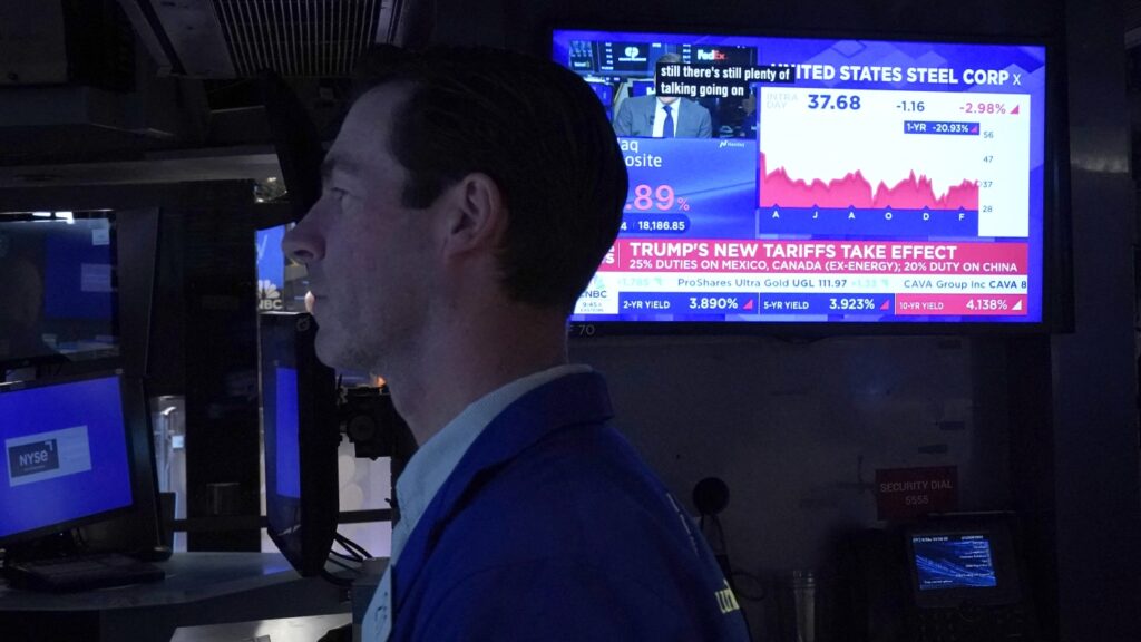 U.S. stock market plunge as Trump’s tariffs spark fears about a trade war