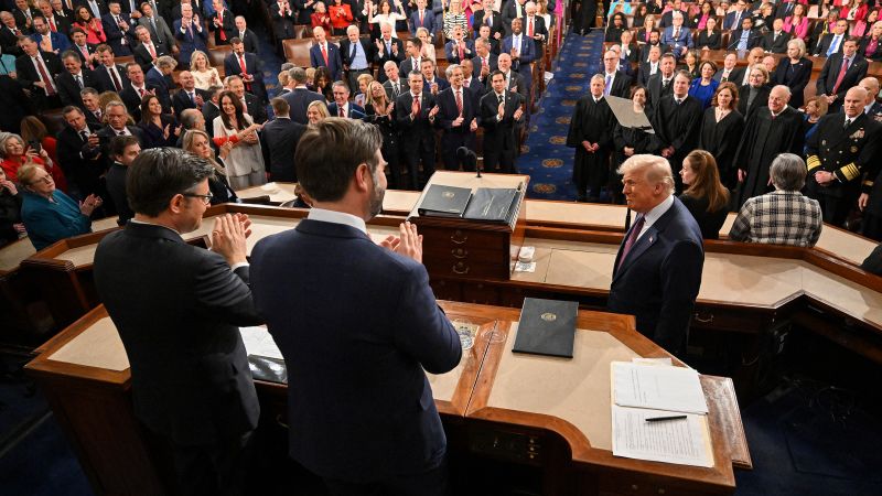 Fact-checking Trump’s address to Congress | CNN Politics