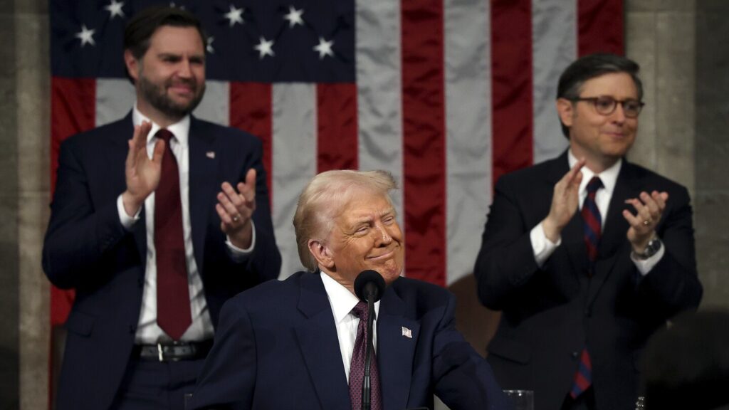 Transcript of President Donald Trump’s speech to a joint session of Congress