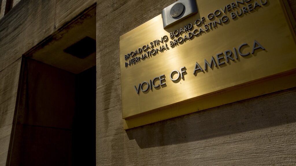 At the Voice of America, the Trump administration is moving swiftly to assert its vision