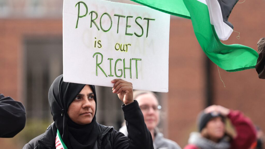 As Trump targets ‘terrorist sympathizers,’ college protests have fallen silent