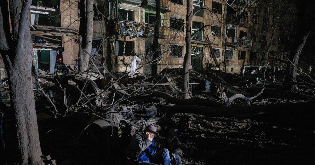 Massive Russian attack on Kyiv kills nine and injures more than 70