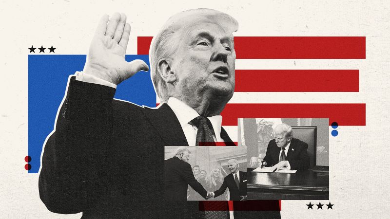 Analysis: American Battleground: Trump returns to power with ‘shock and awe’ | CNN Politics