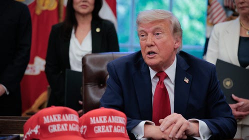 Trump’s online store selling ‘Trump 2028’ hats as he keeps floating idea of third term