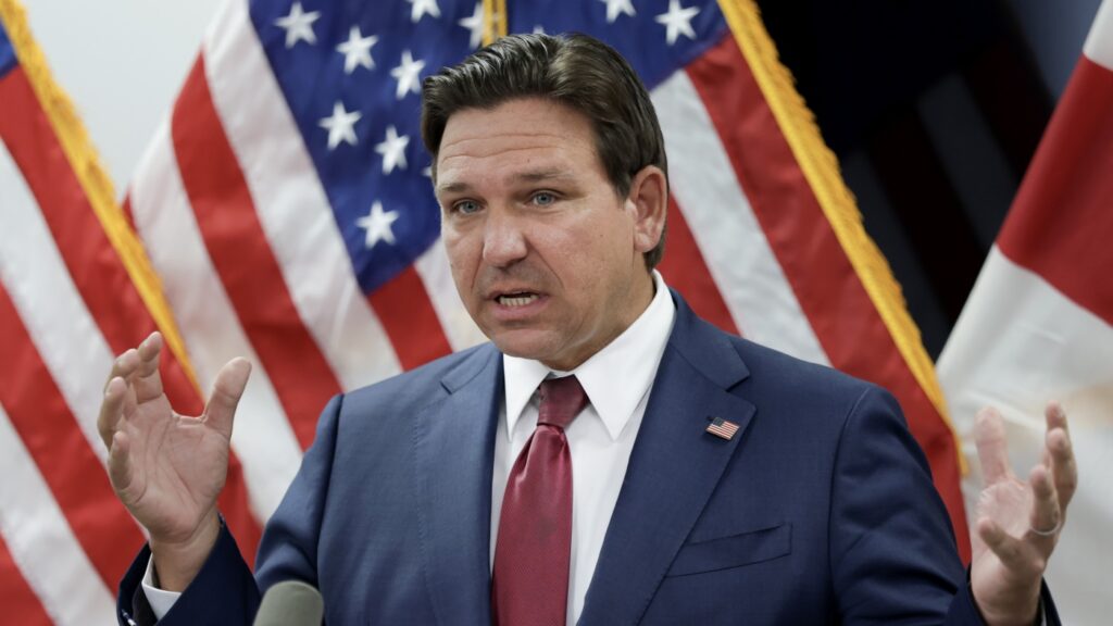 A developing political scandal in Florida has Gov. Ron DeSantis on the defensive