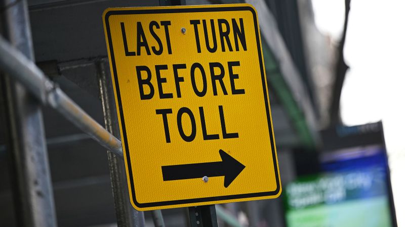 In unintended filing, feds say Trump administration strategy to end New York toll is a losing battle | CNN Politics