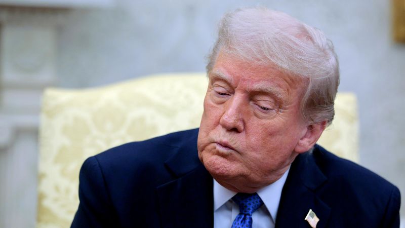 A frustrated Trump privately concedes ending the Ukraine war has been harder than he thought | CNN Politics