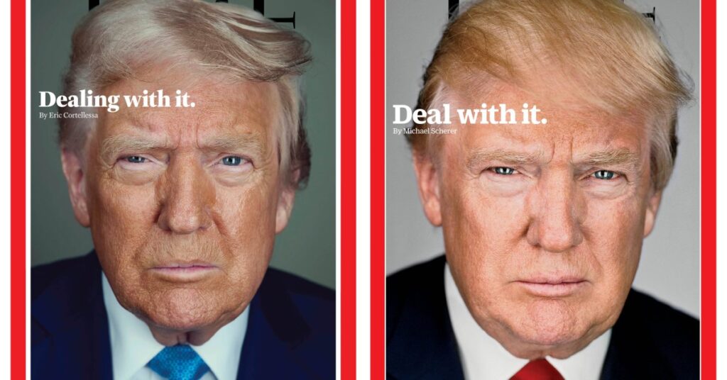 The Story Behind TIME‘s Donald Trump 100 Days Cover