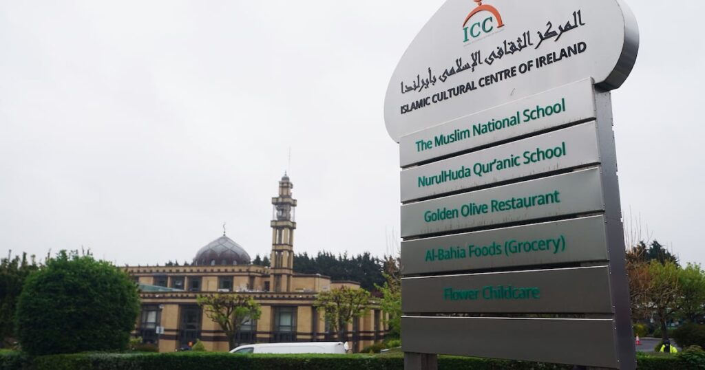 Concerns raised over alleged financial irregularities and links with extremist ideology at Dublin mosque