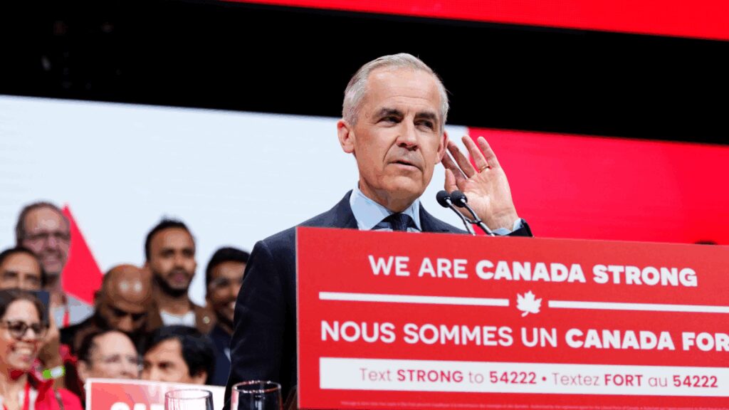 Mark Carney warns Canadians in Liberal Party victory speech: ‘Trump is trying to break us’ | AP News