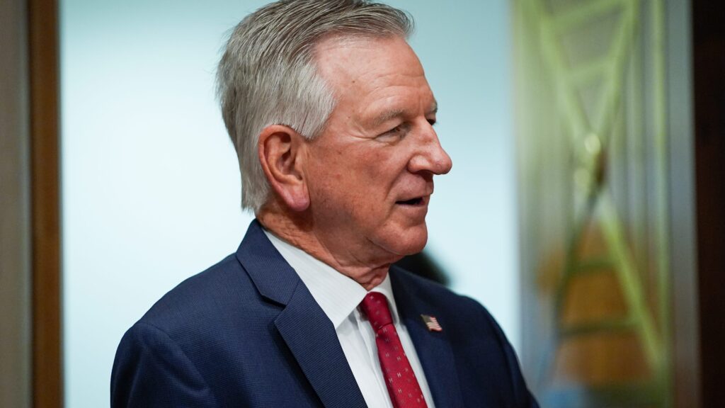 Tommy Tuberville blames Democrats for NIL mess, meets with President Trump and Nick Saban