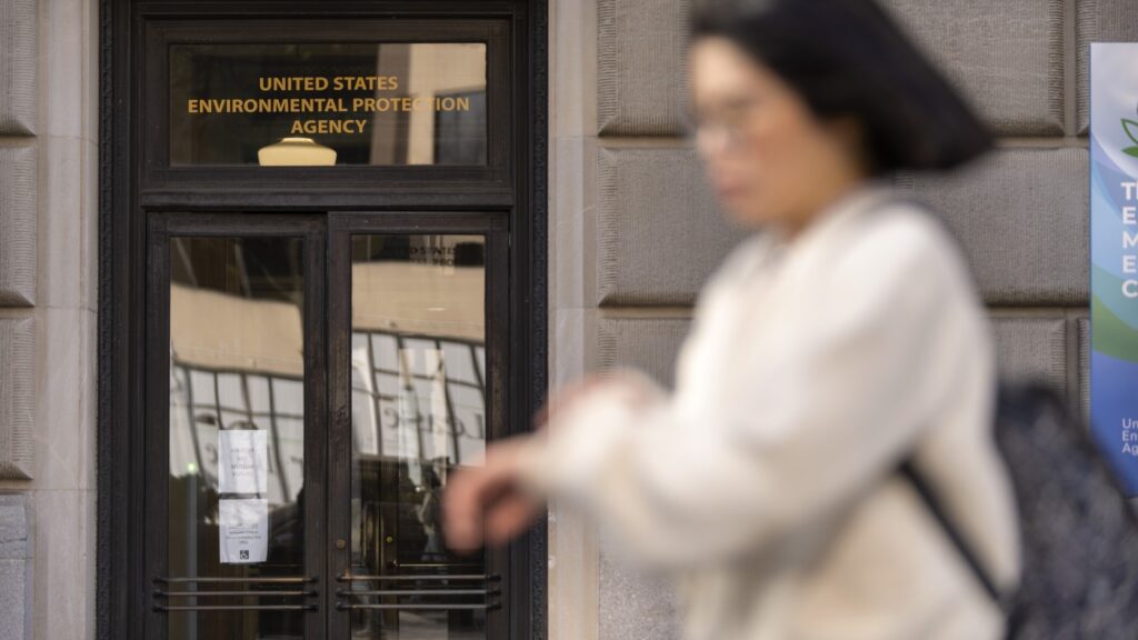 The Trump administration says it will cut EPA staffing to Reagan-era levels