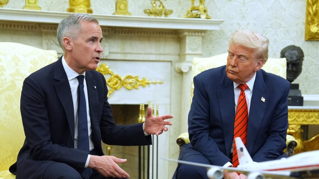 Canada won’t ever be for sale, Carney tells Trump at White House