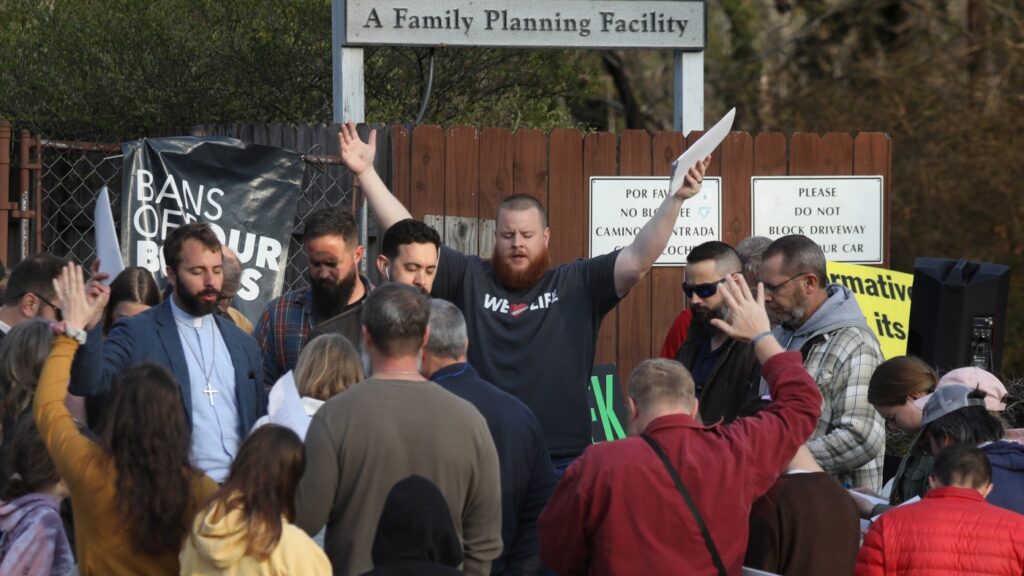 Once-fringe activists are fighting to be the voice of the anti-abortion movement