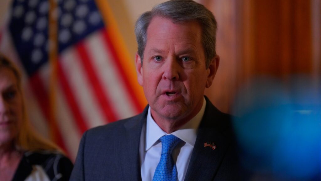Georgia’s Brian Kemp becomes latest swing state governor to decline a run for Senate