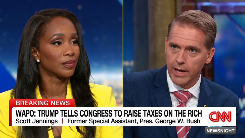 ‘Makes me nervous’: Scott Jennings on Trump’s reported tax plan | CNN Politics