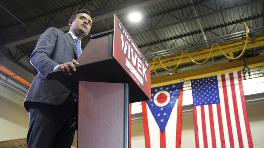 Trump-backed Vivek Ramaswamy wins Ohio Republican Party’s endorsement in 2026 governor’s race