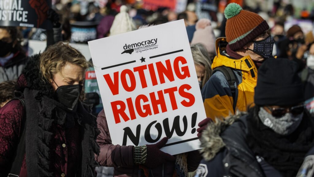 A federal appeals panel has made enforcing the Voting Rights Act harder in 7 states