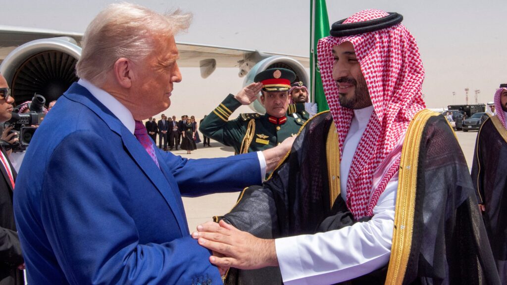 ‘This is what they call perfecto’: Gulf monarchies bring A-game to Trump charm offensive
