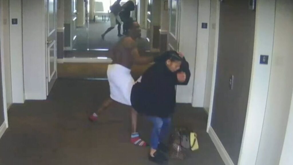 Footage shows Sean ‘Diddy’ Combs ‘attacking’ Cassie in Los Angeles hotel