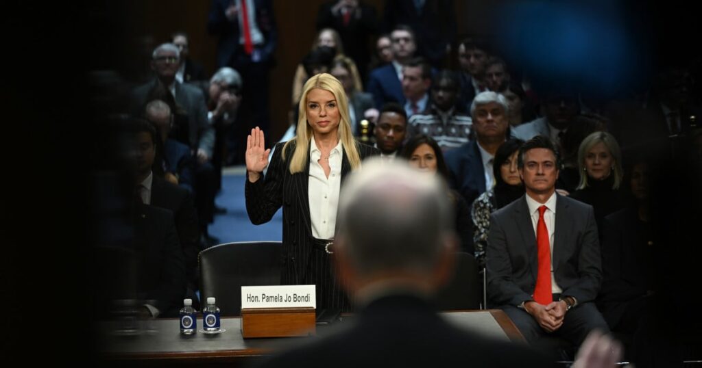 Pam Bondi Sold Trump Media Stock the Day Trump Announced Tariffs