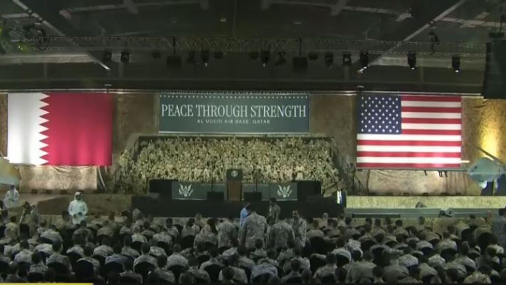Watch live as Donald Trump continues tour of Middle East
